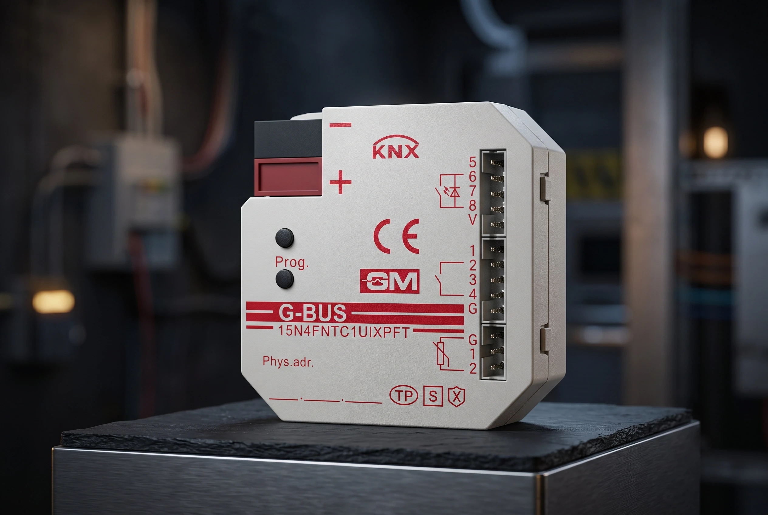 KNX 4-Fold Universal Interface with NTC