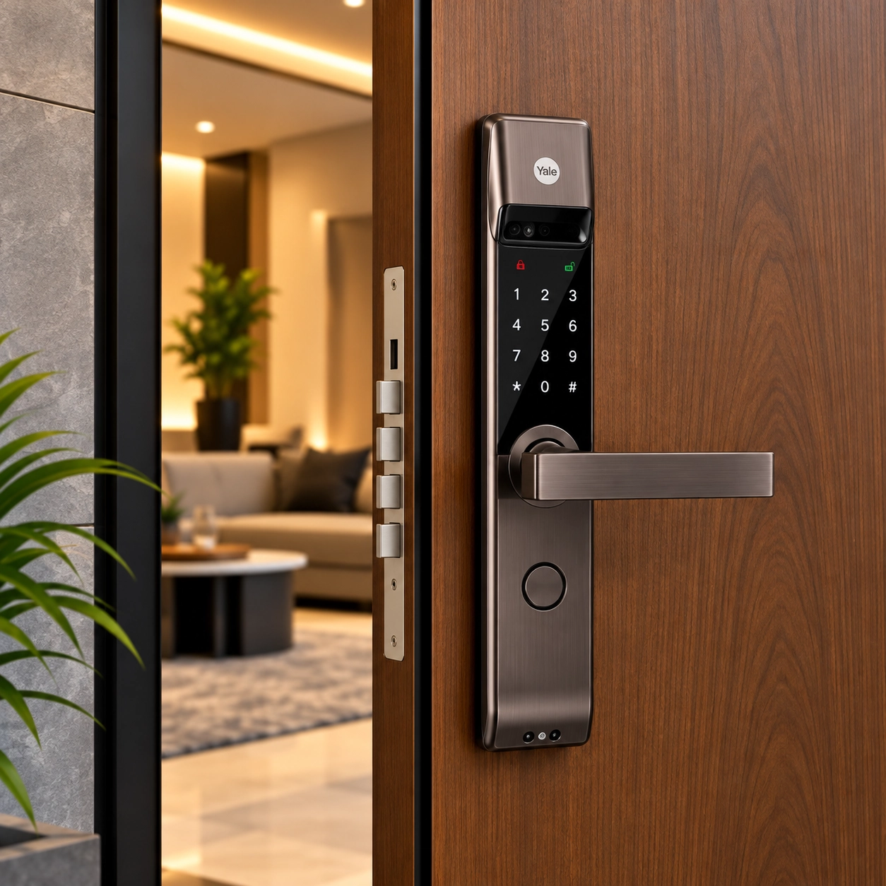Yale YDM 4115A Smart Handle Mortise Lock