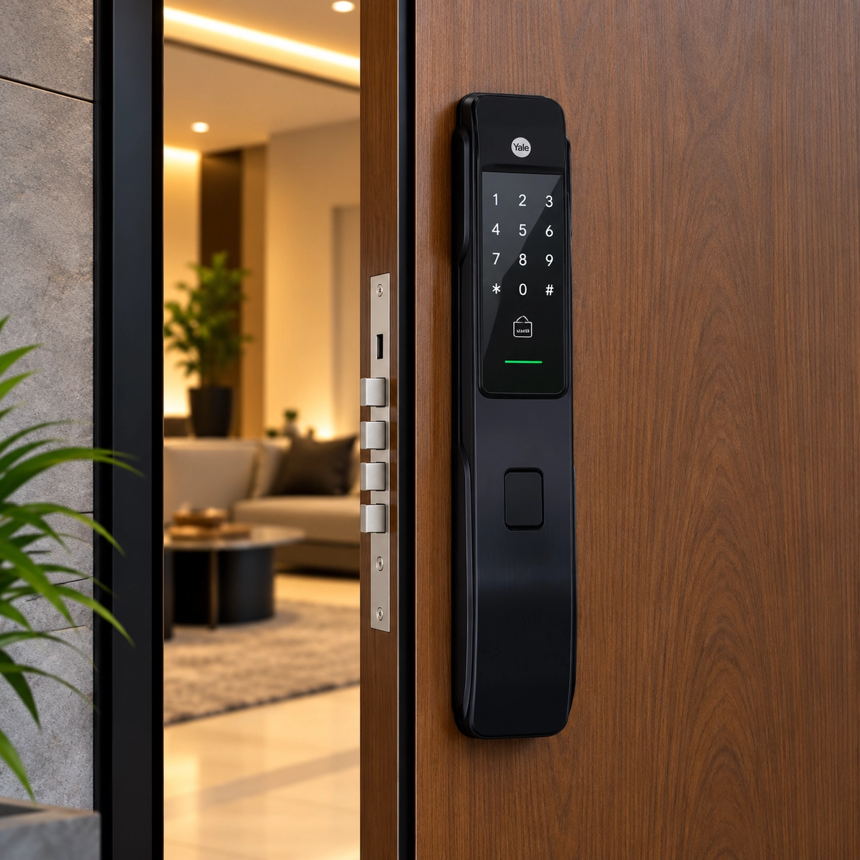 Yale YMI 70 Luxury Push-Pull Smart Door Lock