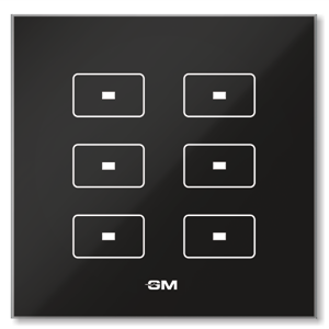 6 BUTTON TOUCH SWITCH